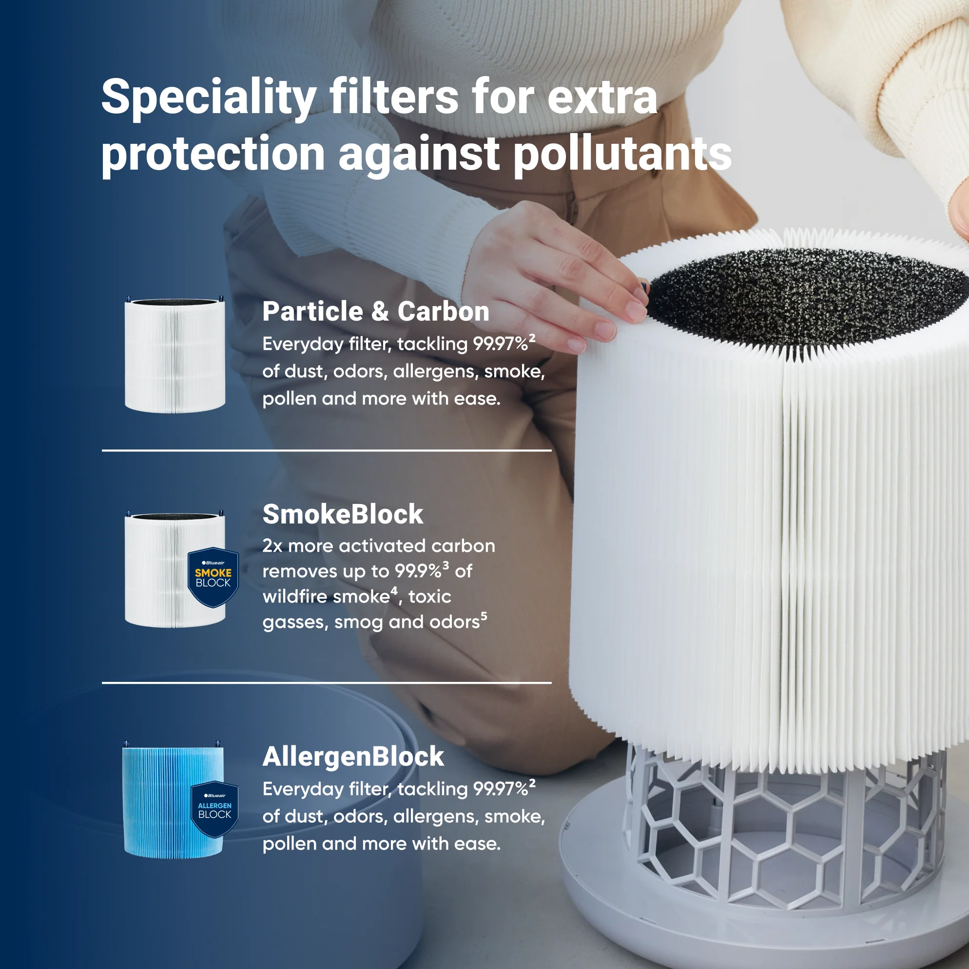 Blue Pure 311i Max + SmokeBlock Filter Bundle - Image 8