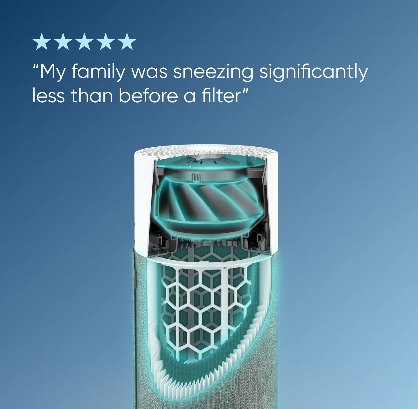 Blue Pure 311 Particle + Carbon Filter - Image 3